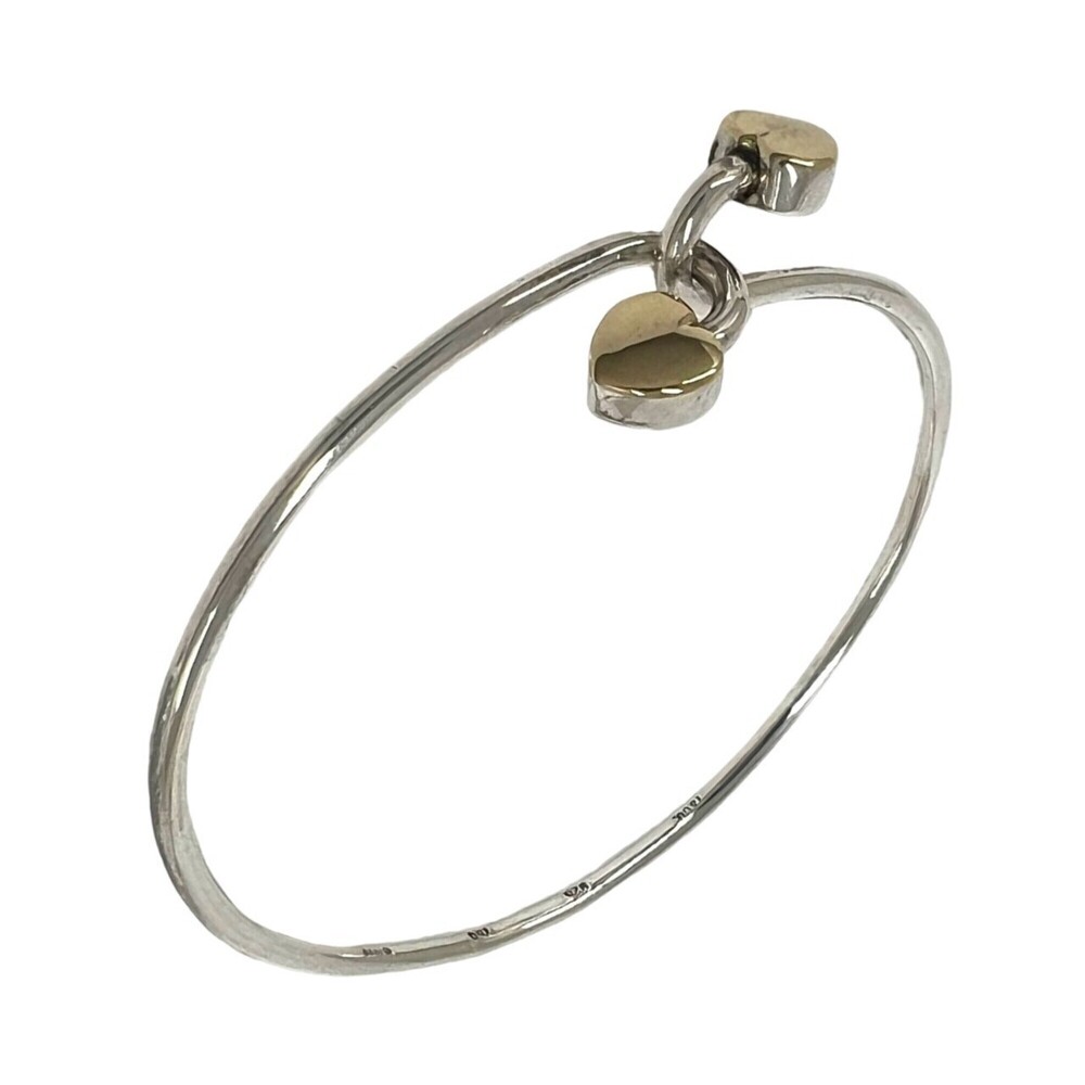 TIFFANY & CO. 18k Gold Heart Charm Bracelet